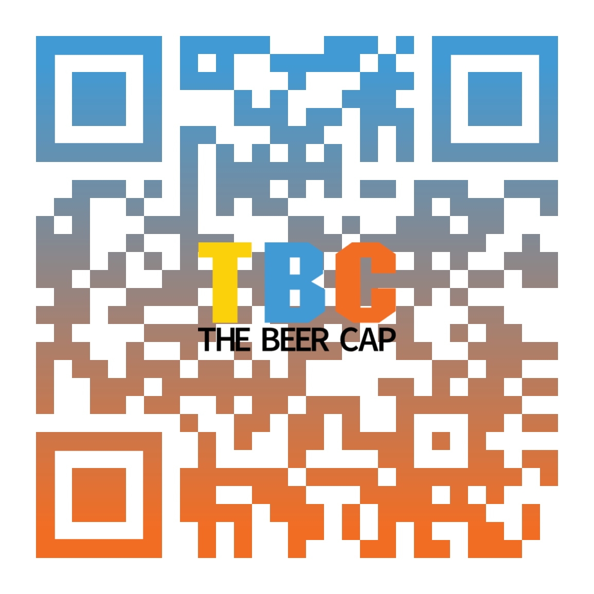 Scan the QR code to add The Beer Cap on LINE